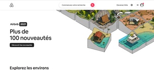 Site web Airbnb