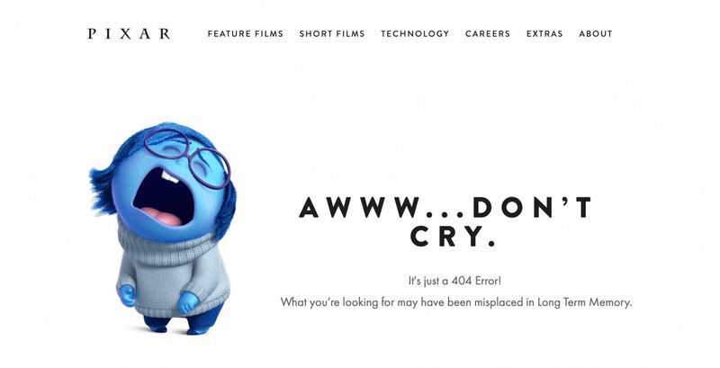Pixar message d'erreur